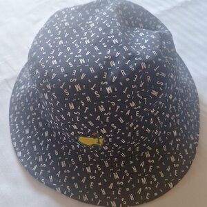 The Master's All Over Logo American Needle Bucket Hat Navy